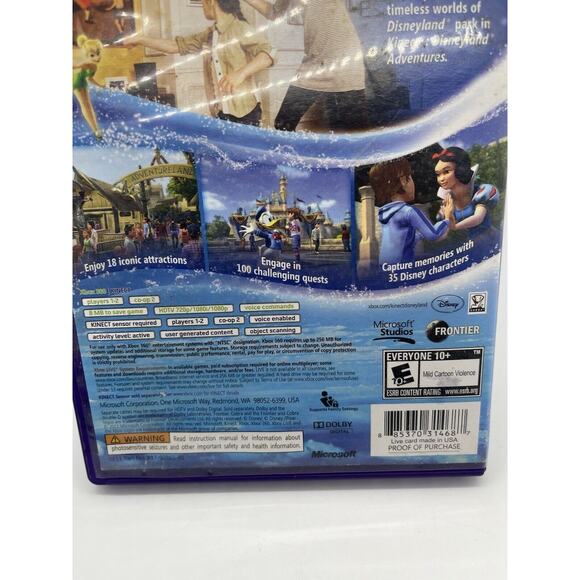 Kinect Disneyland - Xbox 360 - Video Game - VERY GOOD - Picture 4 of 5